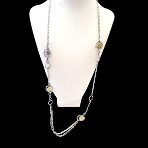 Retired Silpada Sterling Silver & Brass Necklace N2150